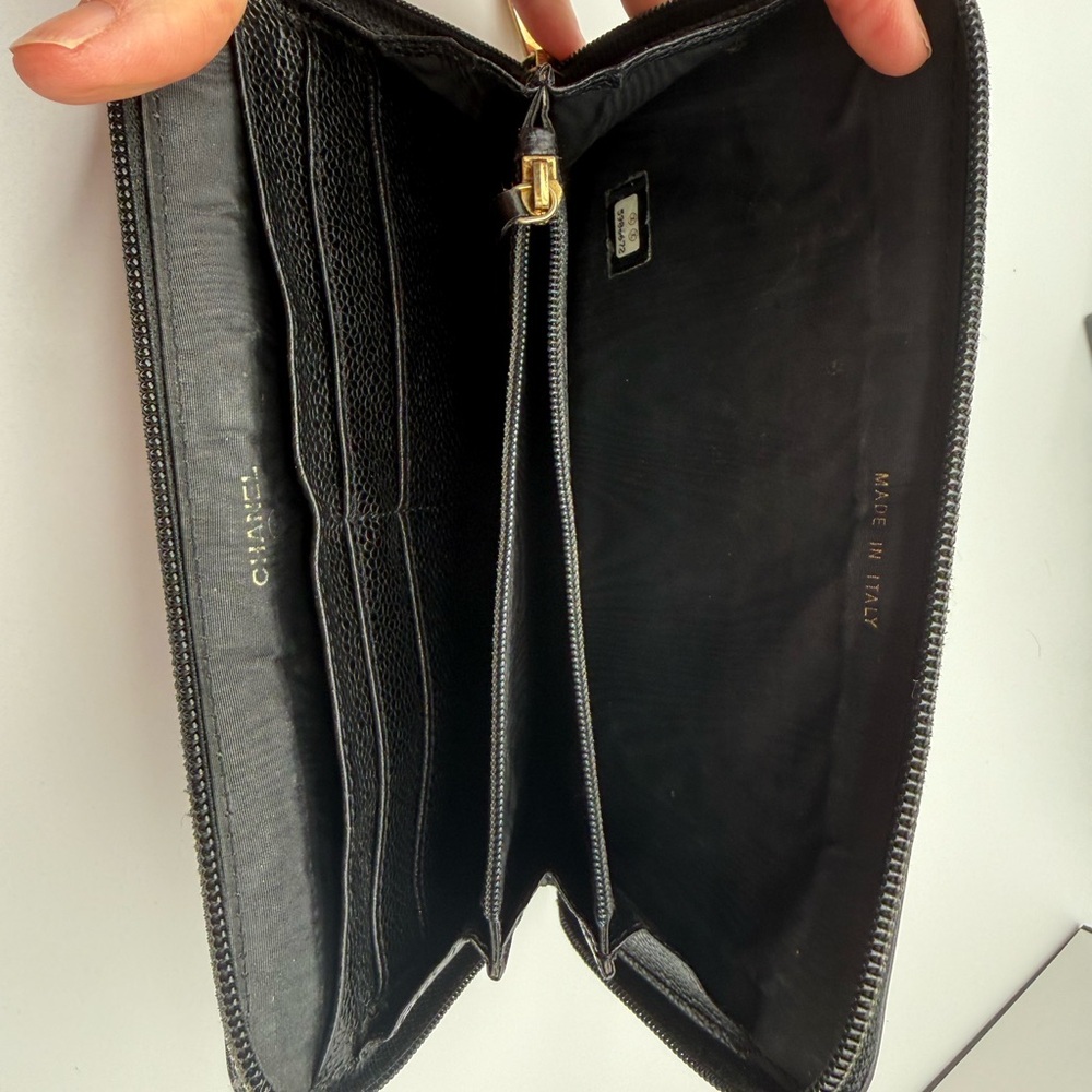 Chanel Caviar Large Timeless CC Zip Around Wallet - Picture 11 of 15